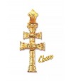 Cruz de Caravaca de oro 6RFina